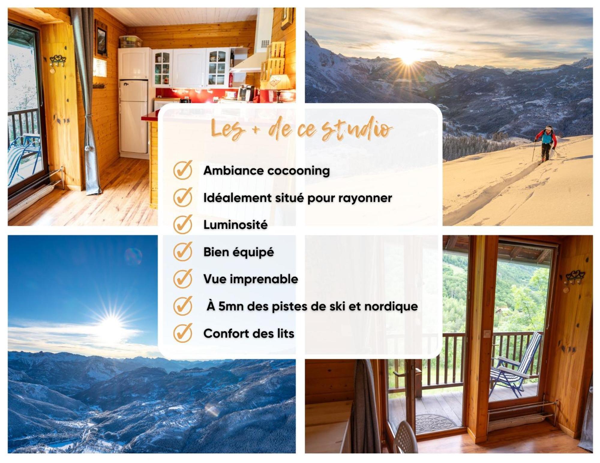 Ecrins De Cocon - Parc National Des Ecrins Appartement Pelvoux Buitenkant foto
